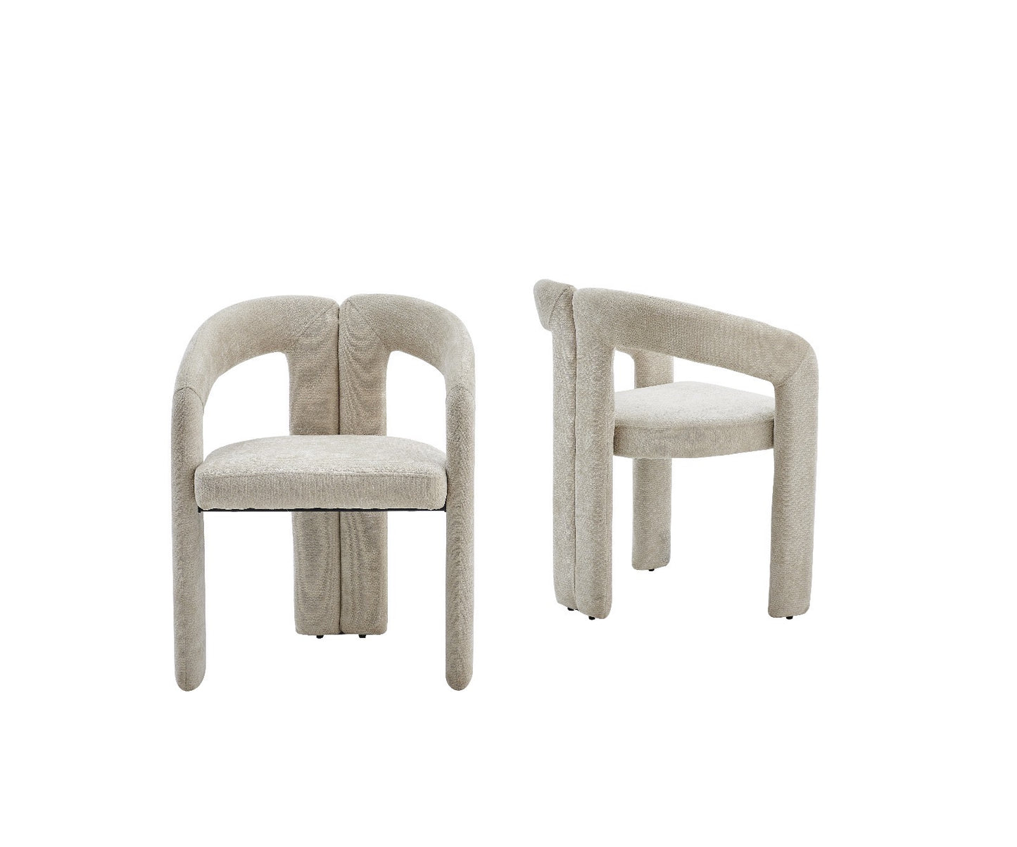 CHAISE ONIX CHENILLE TAUPE