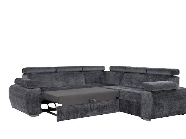 Canapé d'angle Boston gris