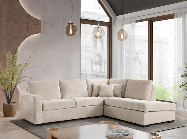 Canapé d'angle San Marino Beige