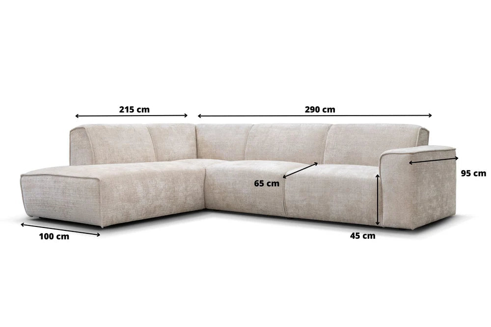 Canapé D’angle Colette Beige Marbella