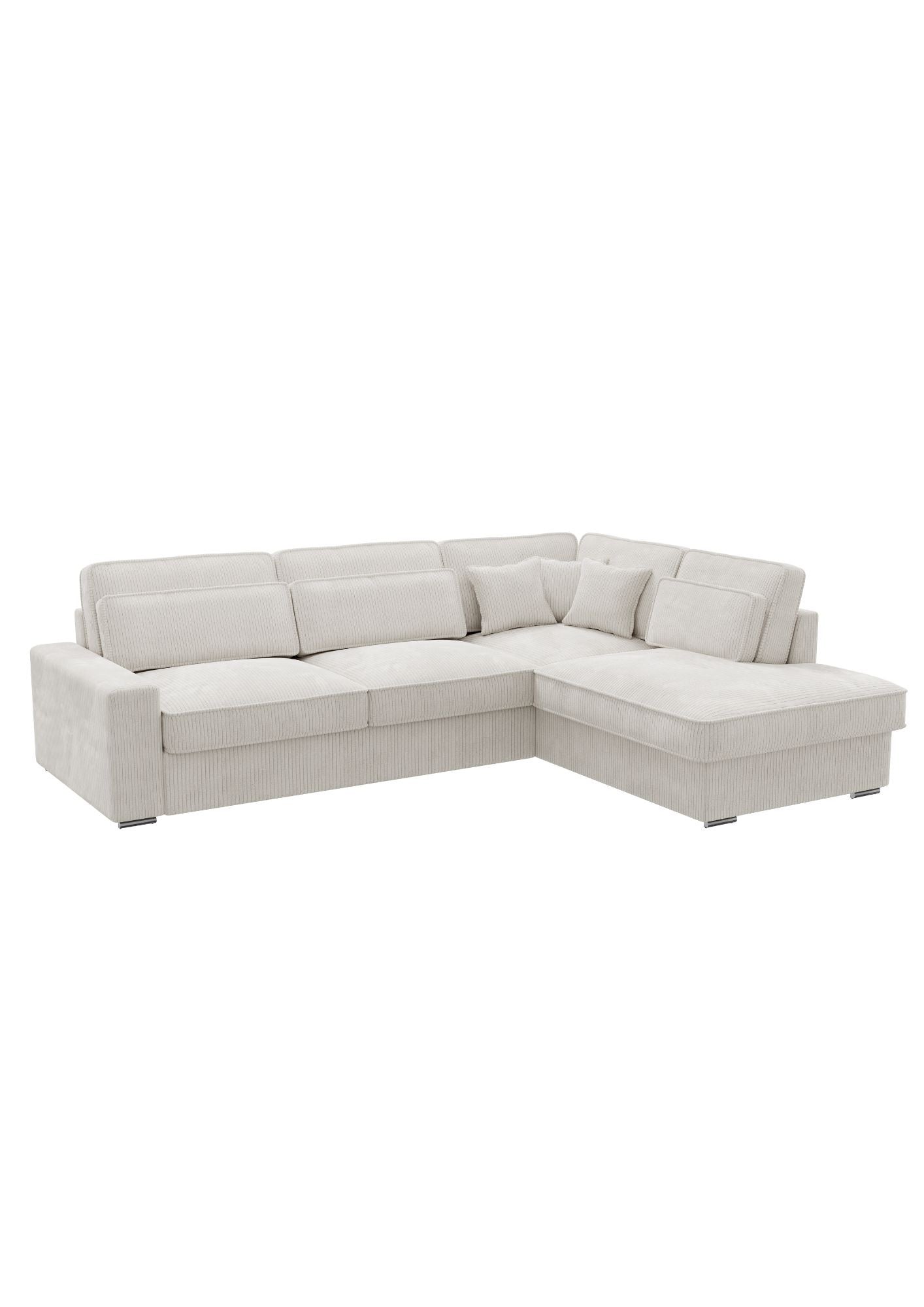 Canapé Lexus - Côtelé blanc cassé