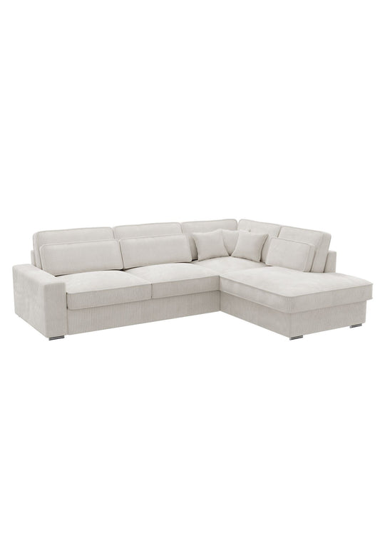 Canapé Lexus - Côtelé blanc cassé