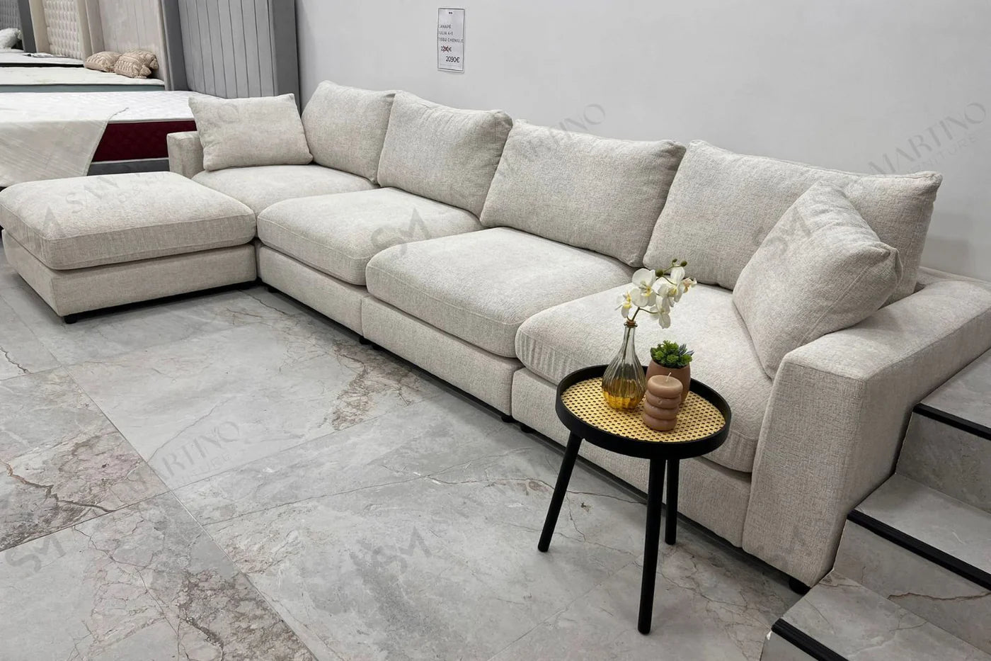 Canapé Julia Modulable Chenille 4+1