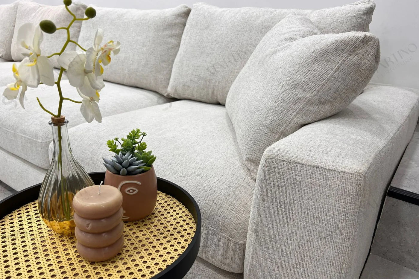 Canapé Julia Modulable Chenille 4+1