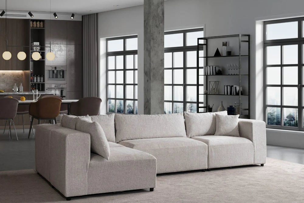 Canapé Modulable Azra Chenille