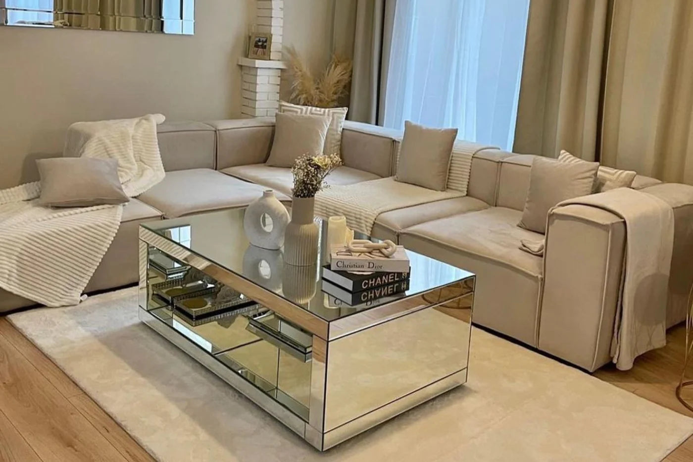 Canapé Élégance Modulable Marbella Beige 4+1