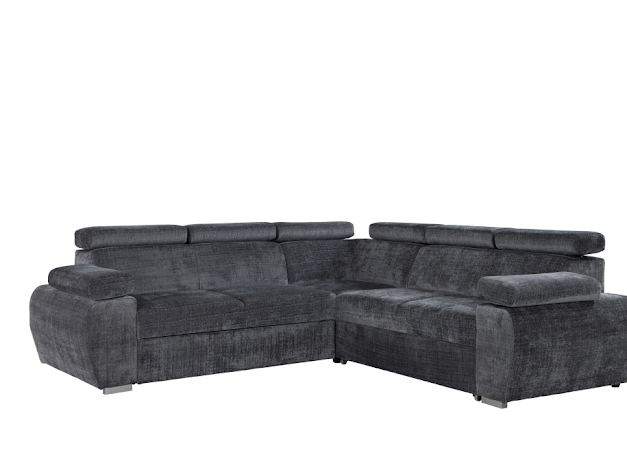 Canapé d'angle Boston gris