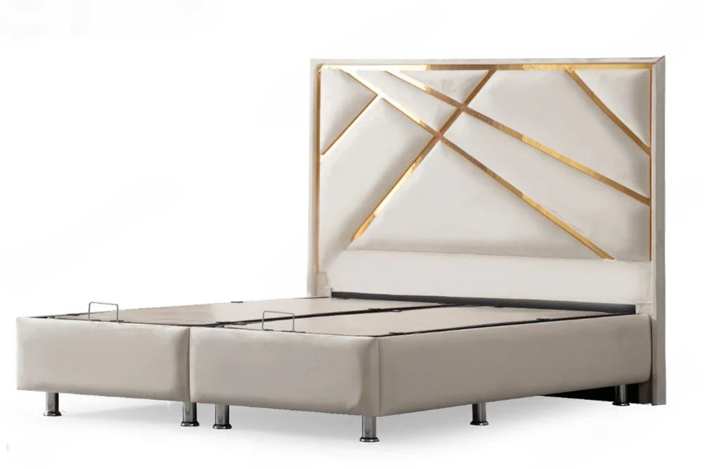 LIT COFFRE Parma Beige