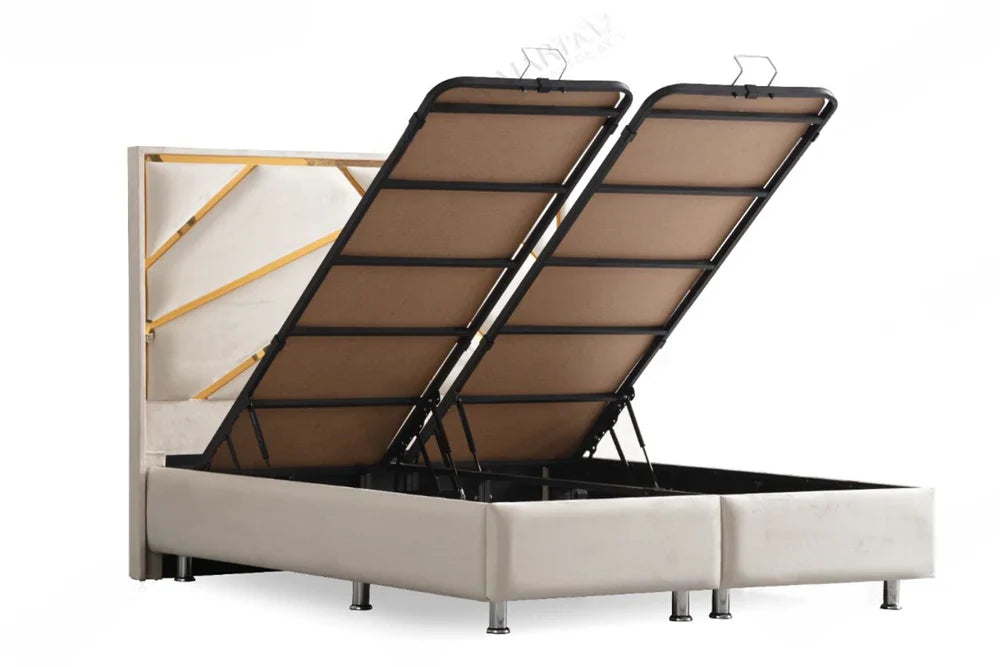 LIT COFFRE Parma Beige