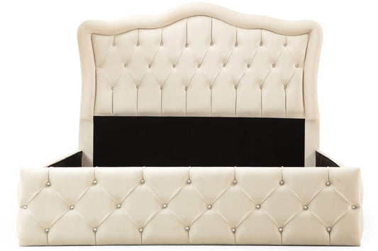 CADRE DE LIT VENISE BEIGE