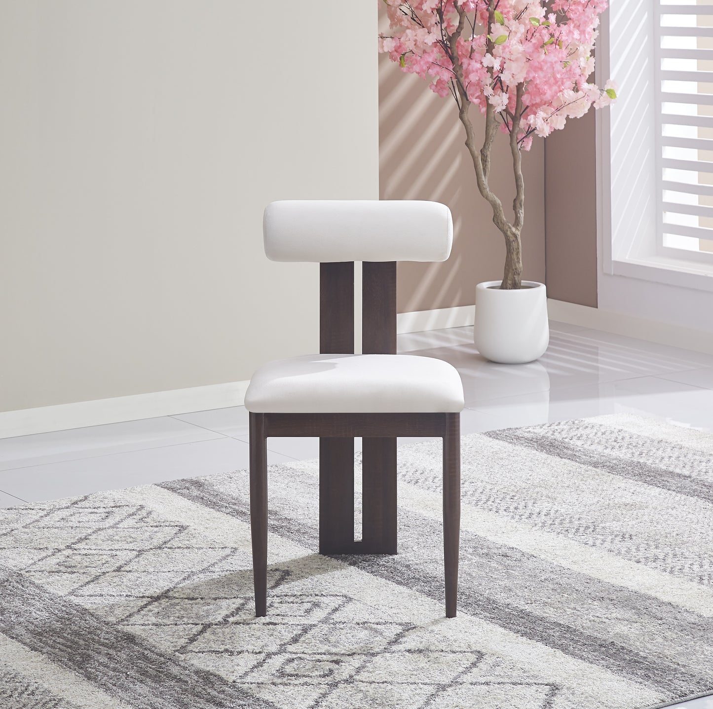 CHAISE TIFFANY VELOURS BEIGE