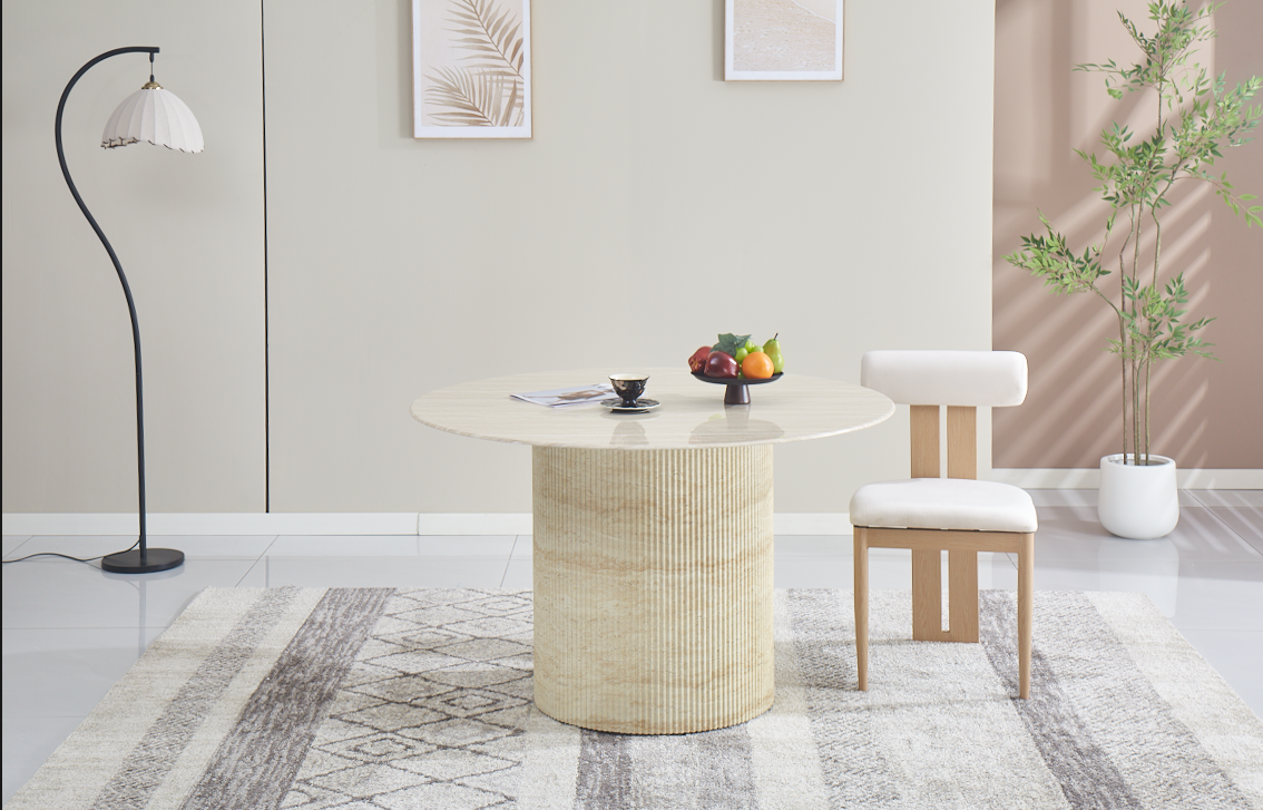 CHAISE TIFFANY VELOURS BEIGE