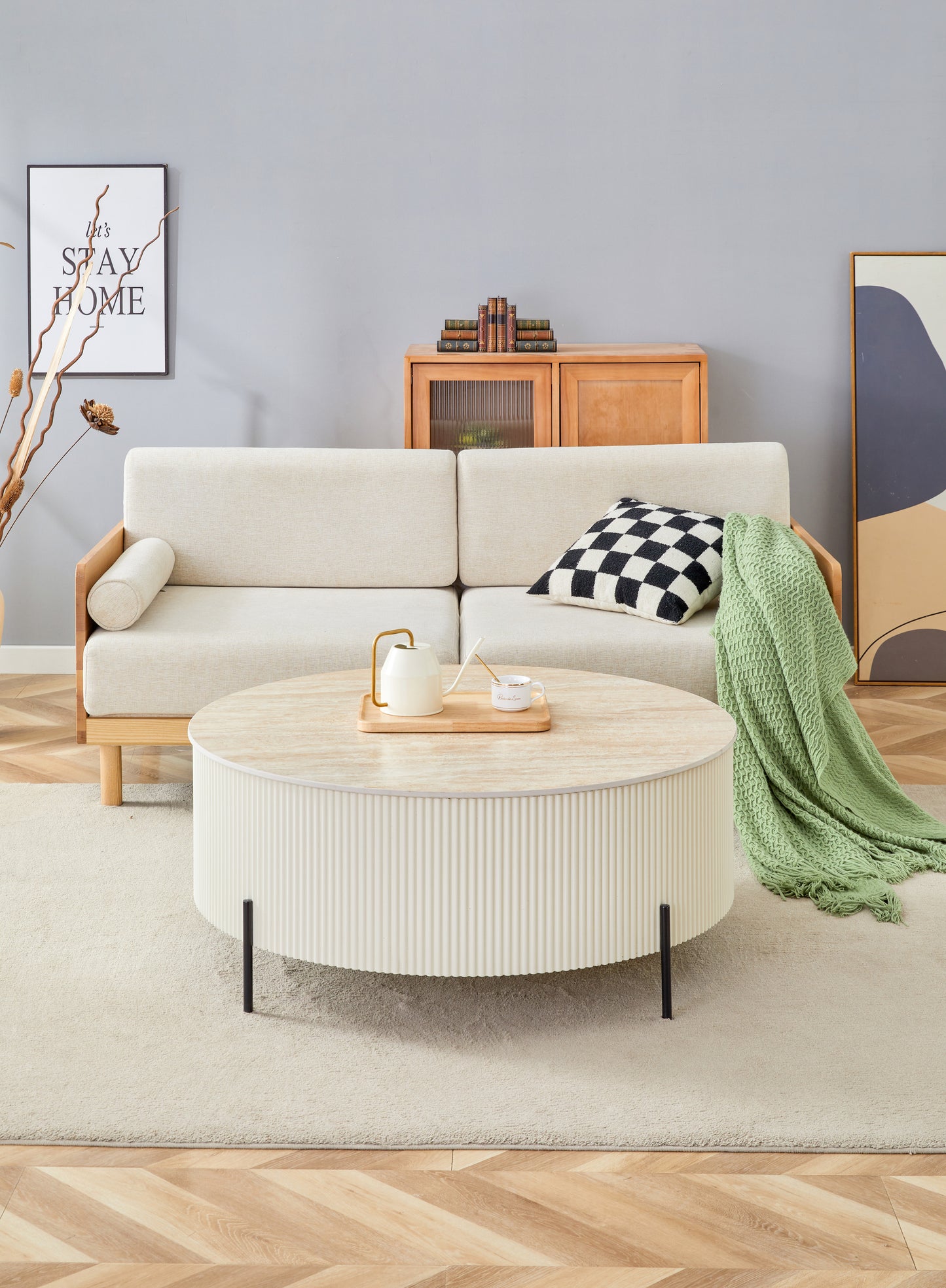 TABLE BASSE RUBY PIED 90cm