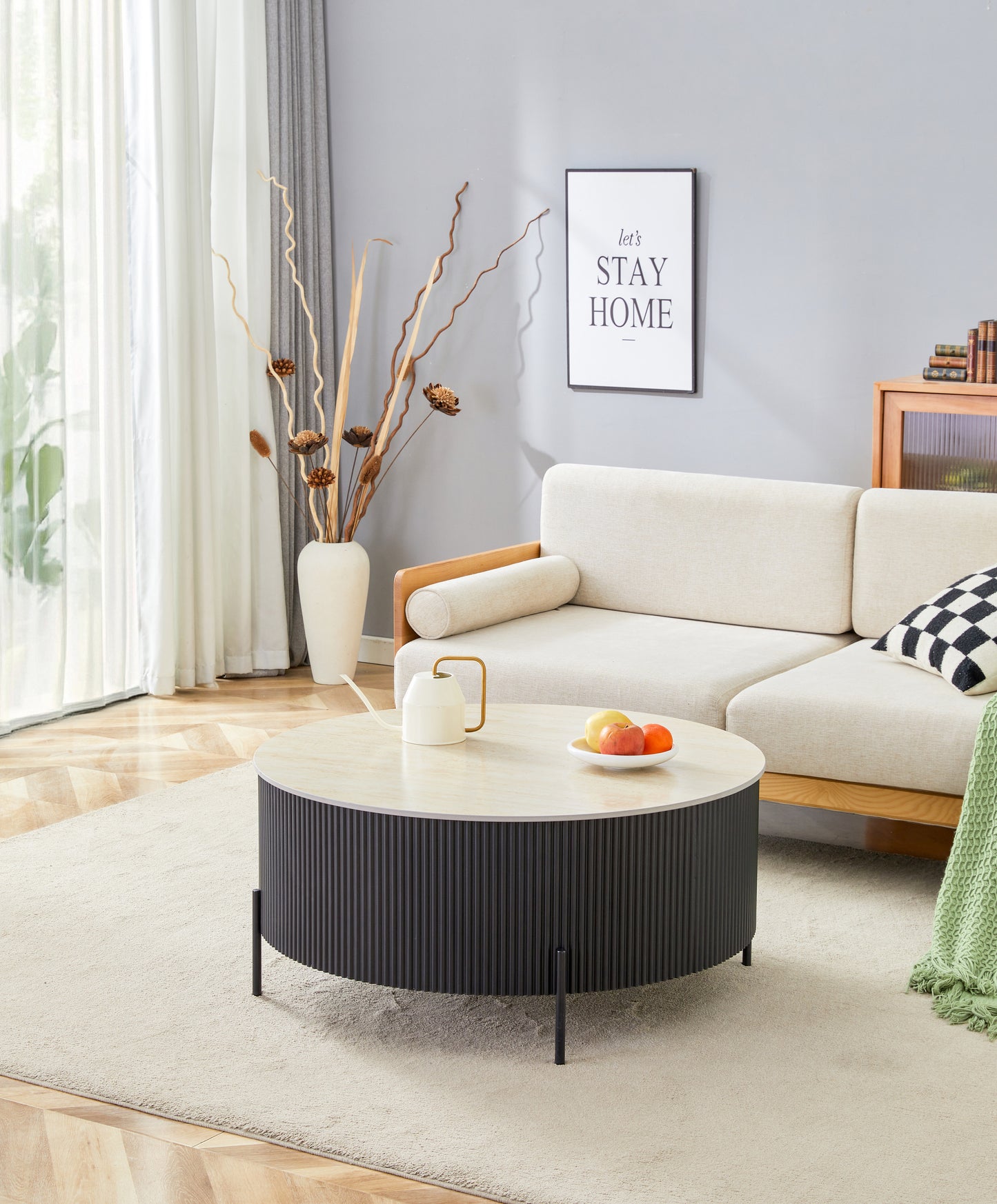 TABLE BASSE RUBY PIED 90cm