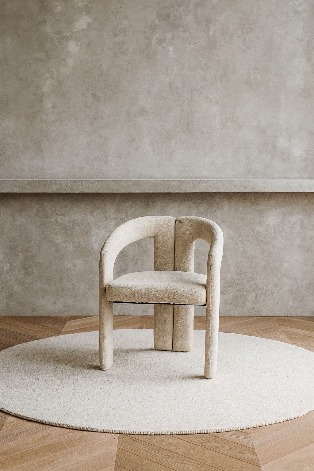 CHAISE ONIX CHENILLE TAUPE