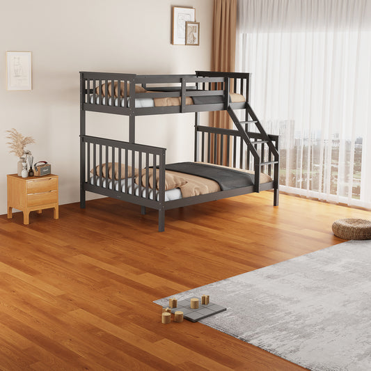 LIT SUPERPOSE BATNA EN BOIS 2+1